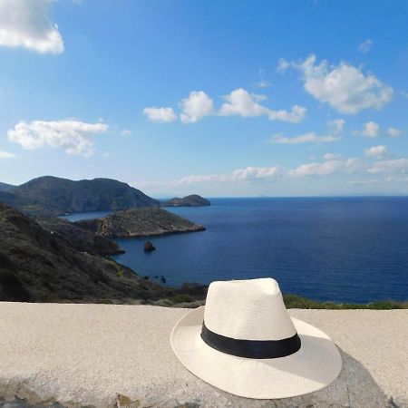 C & C _ Cycladic House With Endless Sea View Villa Ермополи Екстериор снимка