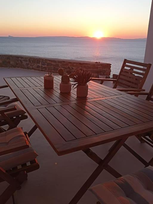 C & C _ Cycladic House With Endless Sea View Villa Ермополи Екстериор снимка